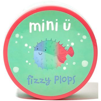Mini-U Fizzy Plops kolorowe tabletki musujące do kąpieli dla dzieci 3x40 g