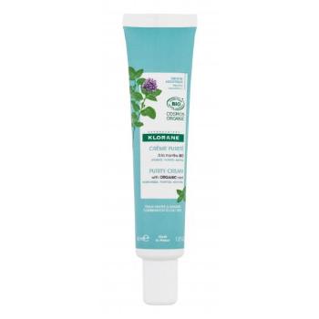 Klorane Aquatic Mint Purity Cream 40 ml krem do twarzy na dzień dla kobiet
