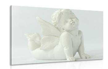 Obraz urocza figurka anioła - 90x60