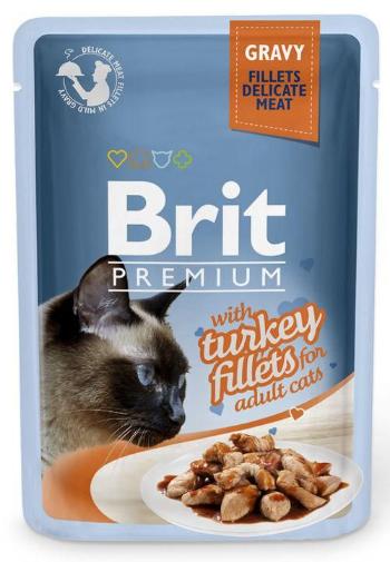 BRIT Premium Cat Fillets in Gravy indyk 85g