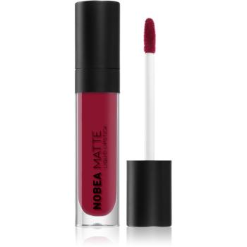 NOBEA Day-to-Day Matte Liquid Lipstick matowa szminka odcień Maroon #M10 7 ml