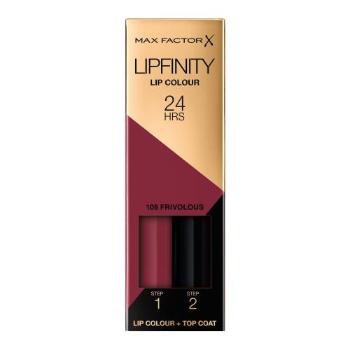 Max Factor Lipfinity Lip Colour 4,2 g pomadka dla kobiet 108 Frivolous