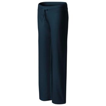 Wygodne damskie spodnie dresowe, ciemny niebieski, XL