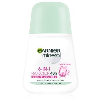 Garnier Mineral 5 Protection antyperspirant roll-on 48 godz. (Cotton Fresh) 50 ml