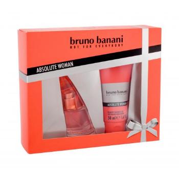 Bruno Banani Absolute Woman zestaw Edp 20 ml + Żel pod prysznic 50 ml dla kobiet Uszkodzone pudełko