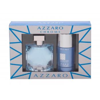 Azzaro Chrome United zestaw Edt 50 ml + Deostick 75 ml dla mężczyzn