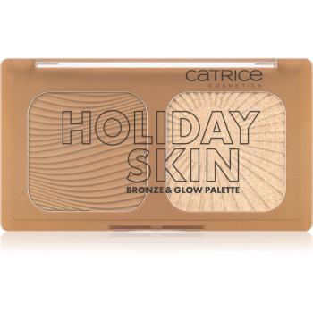 Catrice Holiday Skin rozświetlająca i brązująca paletka 5,5 g