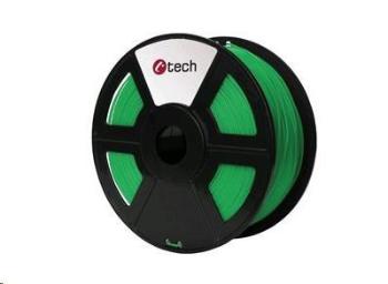 C-TECH Sznurek drukarski (filament) ABS, 1, 75mm, 1kg, zielony