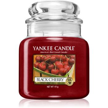 Yankee Candle Black Cherry Refill świeczka zapachowa Classic średnia 411 g