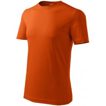 Klasyczna koszulka męska, pomarańczowy, XL