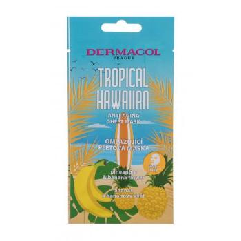 Dermacol Tropical Hawaiian Anti-Aging 1 szt maseczka do twarzy dla kobiet