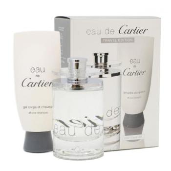 Cartier Eau De Cartier zestaw Edt 100ml+ 100ml Żel pod prysznic unisex