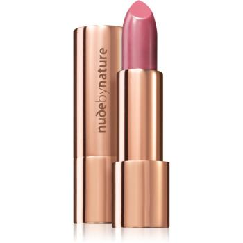 Nude by Nature Moisture Shine błyszcząca szminka o działaniu nawilżającym odcień 04 Blush Pink 4 g