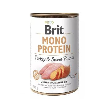 BRIT Mono Protein Turkey &amp; Sweet Potato 6 x 400 g monoproteinowa karma indyk i batat