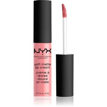 NYX Professional Makeup Soft Matte Lip Cream lekka matowa szminka w płynie odcień 06 Istanbul 8 ml