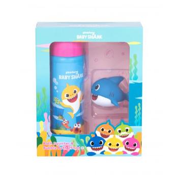 Pinkfong Baby Shark Bubble Bath Kit zestaw Piana do kąpieli 250 ml + Zabawka do kąpieli 1 szt dla dzieci Uszkodzone pudełko