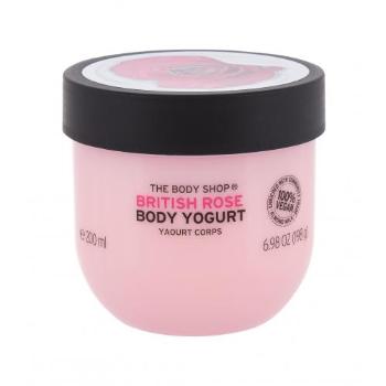 The Body Shop British Rose Body Yogurt 200 ml balsam do ciała dla kobiet