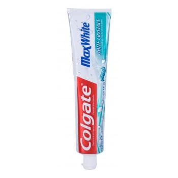 Colgate Max White White Crystals 125 ml pasta do zębów unisex Uszkodzone pudełko