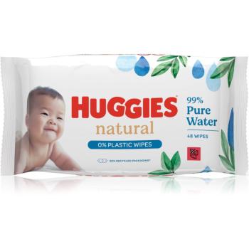Huggies Natural Pure Water chusteczki nawilżane dla dzieci 48 szt.