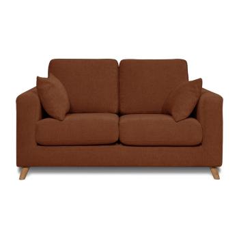 Ciemnopomarańczowa sofa 157 cm Faria – Scandic