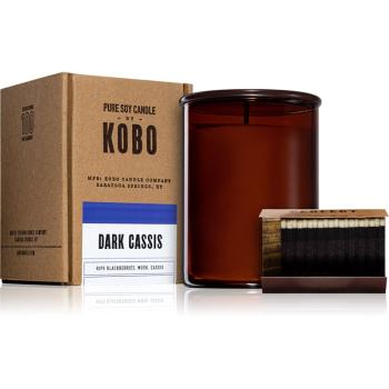 KOBO Woodblock Dark Cassis świeczka zapachowa 425 g