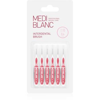 MEDIBLANC Interdental Pick-brush szczoteczka międzyzębowa 6 szt. 0,4 mm Pink 6 szt.