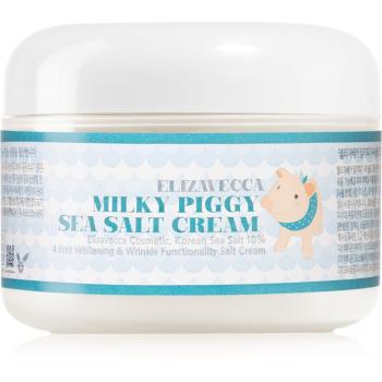 Elizavecca Milky Piggy Sea Salt Cream krem ochronno-nawilżający o działaniu odnawiającym 100 ml