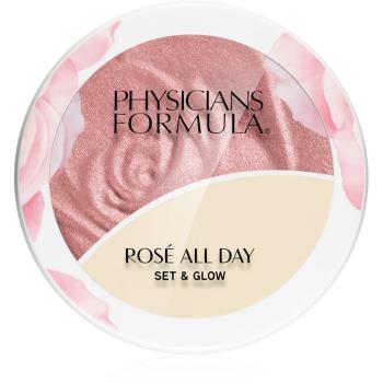 Physicians Formula Rosé All Day puder rozjaśniający z balsamem odcień Brigtening Rose 9 g