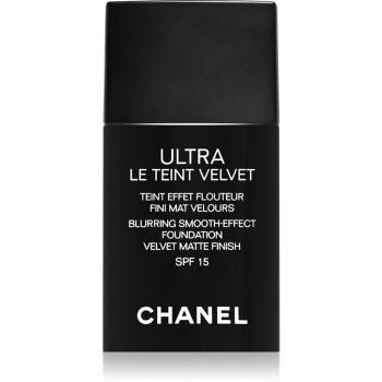 Chanel Ultra Le Teint Velvet podkład o przedłużonej trwałości SPF 15 odcień B40 30 ml