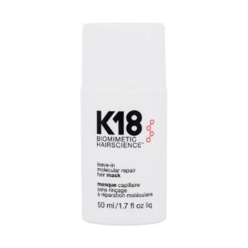 K18 Leave-In Molecular Repair Hair Mask 50 ml maska do włosów dla kobiet Uszkodzone pudełko