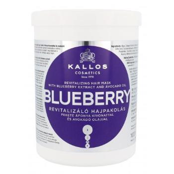 Kallos Cosmetics Blueberry 1000 ml maska do włosów dla kobiet
