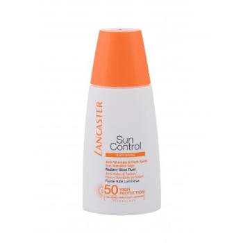 Lancaster Sun Control Sensitive Radiant Glow Fluid SPF50 30 ml preparat do opalania twarzy dla kobiet