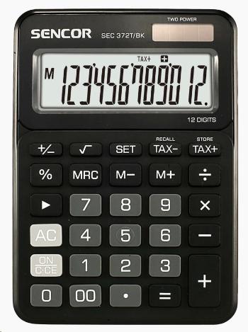 Kalkulator Sencor SEC 372T/BK