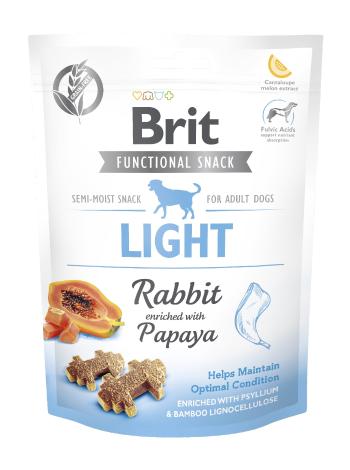 BRIT snack LIGHT rabbit/papaya - 150g