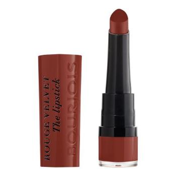 BOURJOIS Paris Rouge Velvet The Lipstick 2,4 g pomadka dla kobiet 12 Brunette
