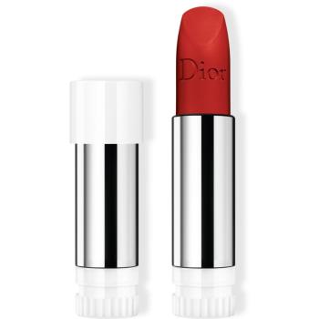 DIOR Rouge Dior The Refill trwała szminka napełnienie odcień 999 Matte 3,5 g
