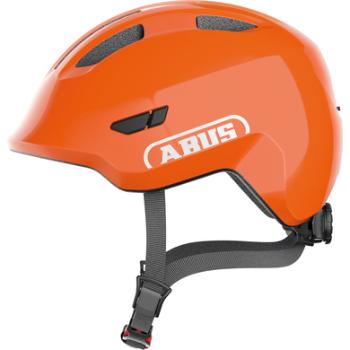 ABUS Kask rowerowy SMILE Y 3.0 błyszczący orange -S