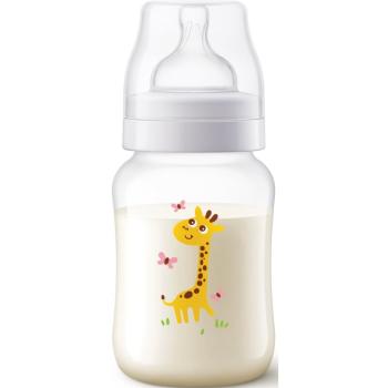 Philips Avent Anti-colic butelka dla noworodka i niemowlęcia antykolkowy Giraffe 260 ml