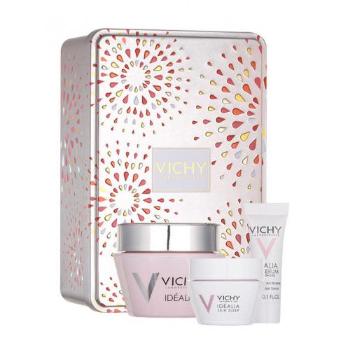 Vichy Idéalia Smoothing Cream zestaw Daily skin care 50ml + Night skin care 15ml + skin serum 3ml dla kobiet