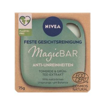 Nivea Magic Bar Anti-Blemishes Clay & Green Tea 75 g mydło do twarzy dla kobiet