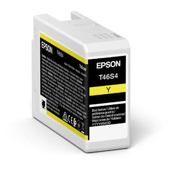 Epson originální ink C13T46S400, yellow, Epson SureColor P706,SC-P700