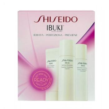 Shiseido Ibuki zestaw 30ml Ibuki Gentle Cleanser + 30ml Ibuki Softening Concentrate + 30ml Ibuki Refining Moisturizer dla kobiet