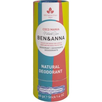 BEN&ANNA Natural Deodorant Coco Mania dezodorant w sztyfcie 40 g