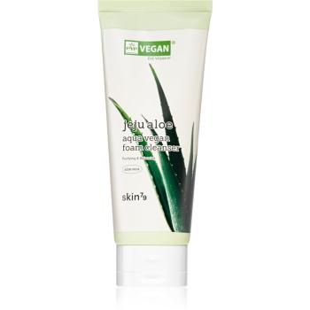 Skin79 Jeju Aloe Aqua Vegan Foam Cleanser delikatna pianka oczyszczająca z aloesem 150 ml