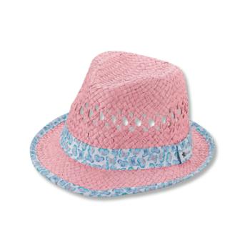 Sterntaler Organiczny kapelusz słomkowy różowy