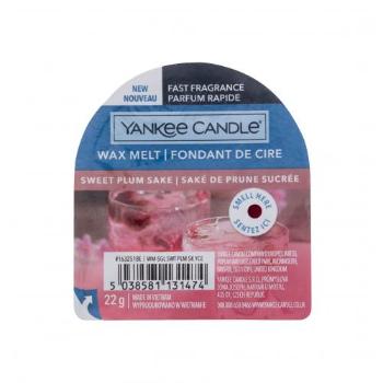 Yankee Candle Sweet Plum Sake 22 g zapachowy wosk unisex