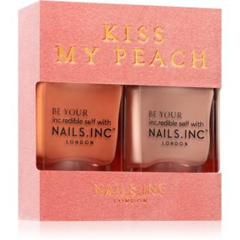 Nails Inc. Kiss my peach wygodne opakowanie (do paznokci)