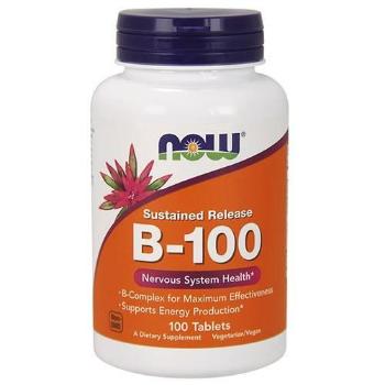 NOW Vitamin B-100 - 100tabs.