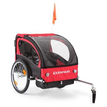 DURAMAXX Trailer Swift przyczepka rowerowa dla dzieci 2-osobowa maks. 20 kg