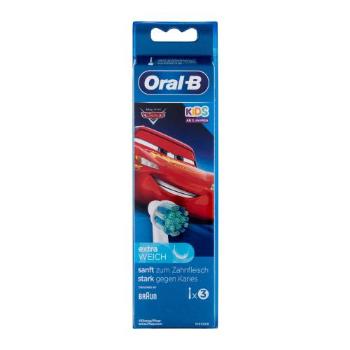 Oral-B Kids Brush Heads Cars 3 szt szczoteczka do zębów dla dzieci